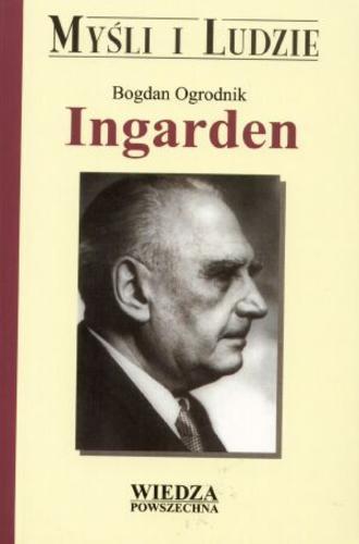 Okładka książki Ingarden / Bogdan Ogrodnik.