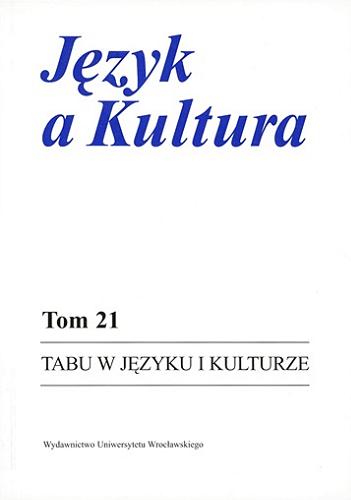 Okładka książki Tabu w języku i kulturze / pod red. Anny Dąbrowskiej.