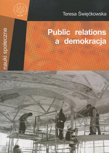 Okładka książki  Public relations a demokracja  1