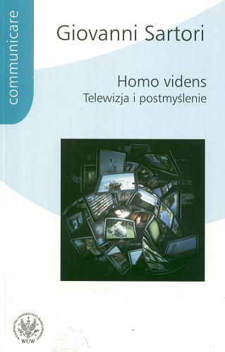 Okładka książki  Homo videns : telewizja i postmyślenie  1