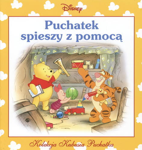 Okładka książki Puchatek śpieszy z pomocą / Kathleen W. Zoehfeld ; il. Robbin Cuddy ; tł. Liliana Bardijewska.