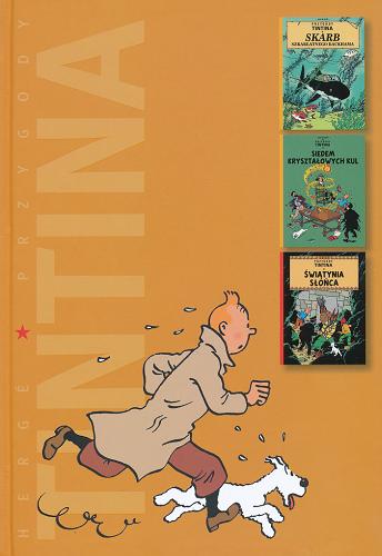 Okładka książki Skarb Szkarłatnego Rackhama / [scen. i rys. Hergé ; przekł. z jęz. fr. Marek Puszczewicz].