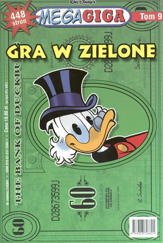 Okładka książki Gra w zielone / Walt Disney ; tł. Jacek Drewnowski.