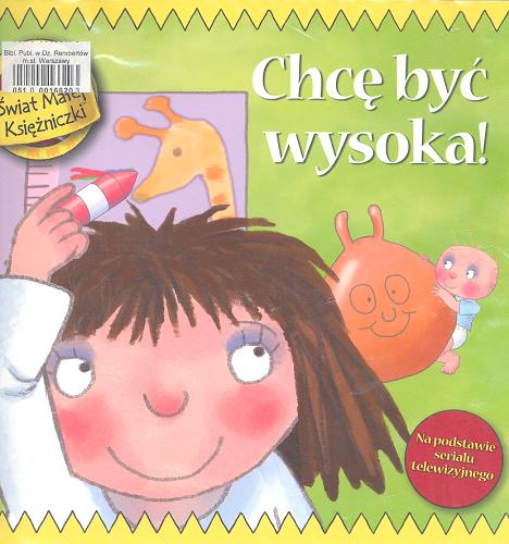 Okładka książki  Chcę być wysoka  2