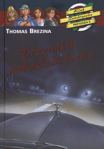 Okładka książki Trzynaście niebieskich kotów / Thomas Brezina ; il. Jan Birck ; przeł. [z niem.] Barbara Górecka.