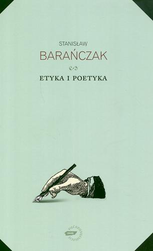 Okładka książki Etyka i poetyka / Stanisław Barańczak.