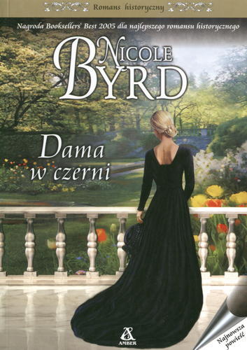 Okładka książki Dama w czerni / Nicole Byrd ; przekład Maria Wójtowicz.