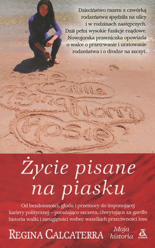 Okładka książki Życie pisane na piasku / Regina Calcaterra ; przekład Julia Wolin.
