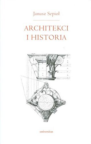 Okładka książki  Architekci i historia  1