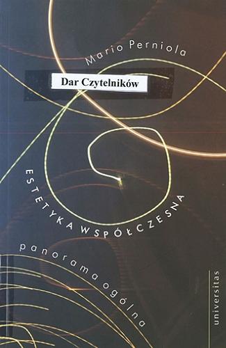 Okładka książki Estetyka współczesna : panorama ogólna / Mario Perniola ; przekład Paulina Piotrowicz, Emiliano Ranocchi.
