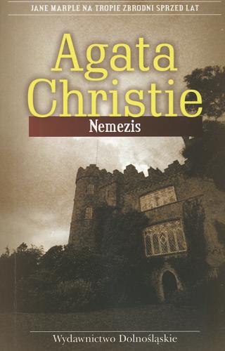 Okładka książki Nemezis / Agatha Christie ; przełożyła Magdalena Gołaczyńska.
