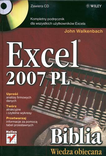 Okładka książki  Excel 2007 PL :  biblia : wiedza obiecana  5