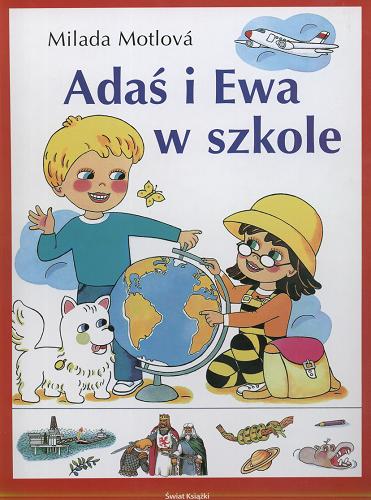 Okładka książki  Adaś i Ewa w szkole  1