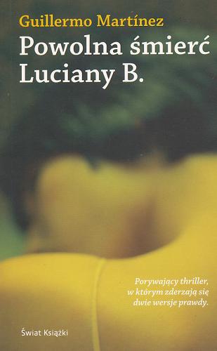 Okładka książki  Powolna śmierć Luciany B.  3