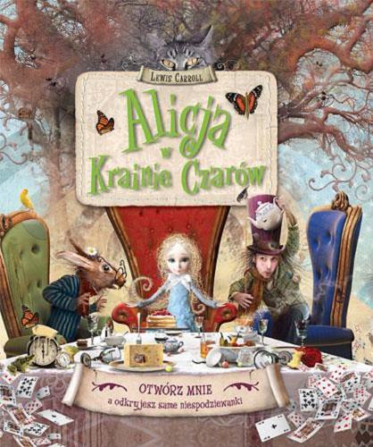Okładka książki Alicja w Krainie Czarów / Lewis Carroll ; opowiedziała Bogumiła Kaniewska ; ilustrował Zdenko Bašić.