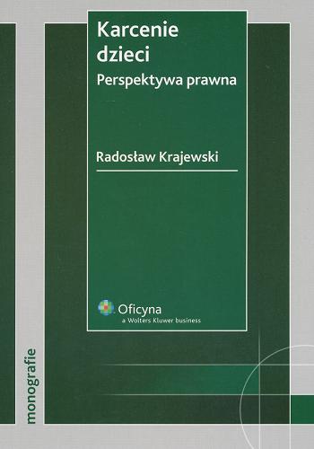 Okładka książki Karcenie dzieci : perspektywa prawna / Radosław Krajewski.