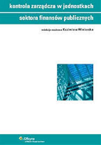 Okładka książki  Kontrola zarządcza w jednostkach sektora finansów publicznych  5