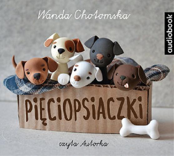 Okładka książki Pięciopsiaczki / Wanda Chotomska.