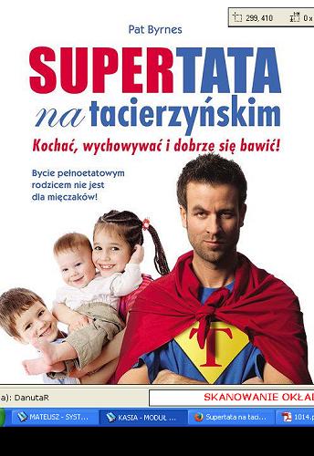 Okładka książki Supertata na tacierzyńskim / Pat Byrnes ; [tłumaczenie Aleksandra Gietka-Ostrowska].