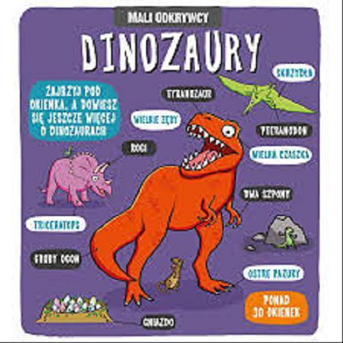 Okładka książki Dinozaury / tłumaczenie Michał Brodacki.