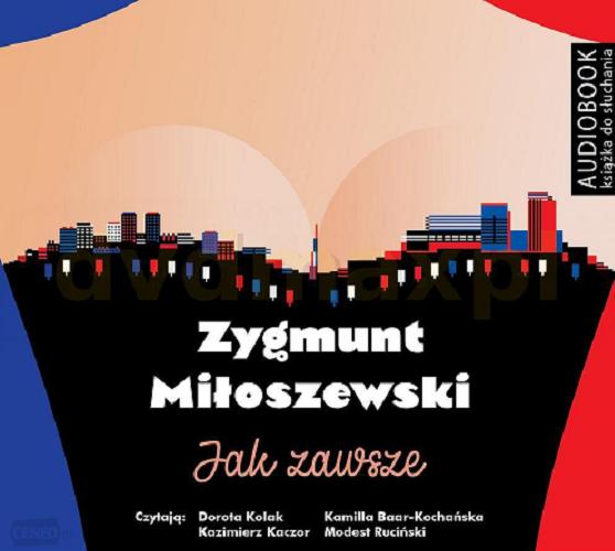 Okładka książki Jak zawsze / Zygmunt Miłoszewski.