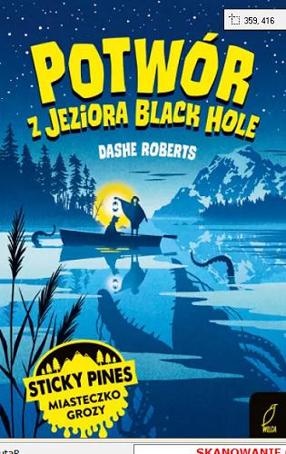 Okładka książki  Potwór z jeziora Black Hole  1