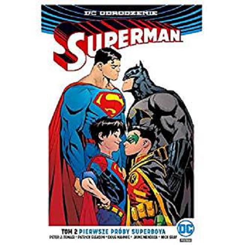 Okładka książki  Pierwsze próby Superboya  6