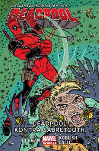 Okładka książki  Deadpool kontra Sabretooth  1
