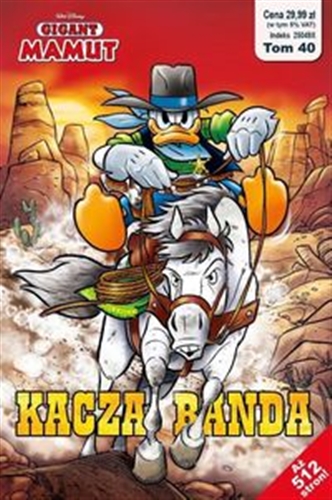 Okładka książki Kacza banda / Walt Disney ; tłumaczenie Marcin Furgał.