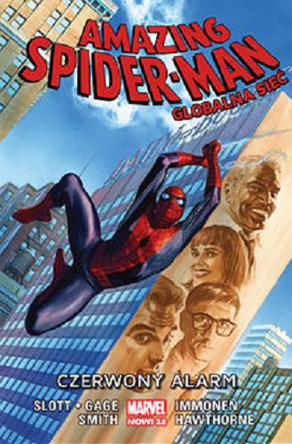 Okładka książki Czerwony alarm / twórcy postaci Spider-Mana: Stan Lee i Steve Ditko ; tłumaczenie z języka angielskiego: Bartosz Czartoryski.