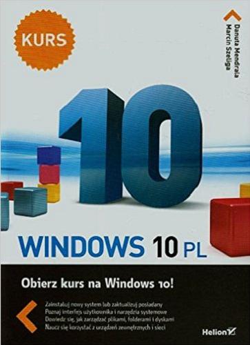 Okładka książki  Windows 10 PL : obierz kurs na windows 10!  9