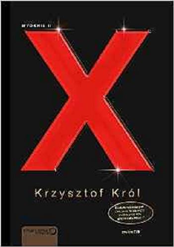 Okładka książki X / Krzysztof Król.