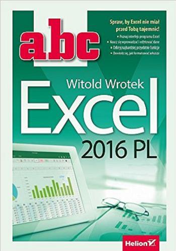 Okładka książki  ABC Excel 2016 PL  1