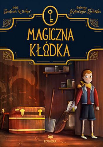 Okładka książki Magiczna kłódka / [tekst:] Barbara Wicher ; ilustracje: Katarzyna Zielińska.