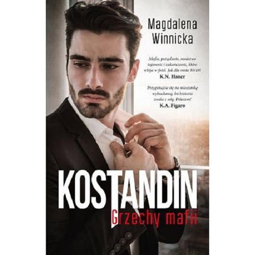 Okładka książki Kostandin / Magdalena Winnicka.