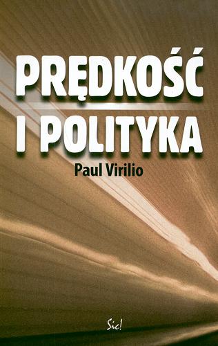 Okładka książki  Prędkość i polityka  1
