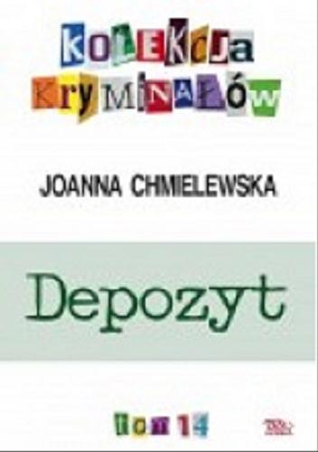Okładka książki Depozyt / Joanna Chmielewska.
