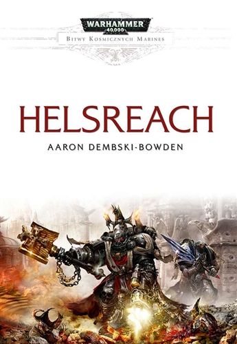 Okładka książki Helsreach / Aaron Dembski-Bowden ; tłumaczenie Andrzej Jakubiec i Daniel Budacz.