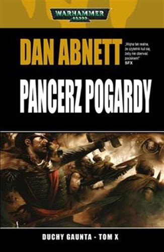 Okładka książki Pancerz pogardy / Dan Abnett ; tłumaczenie Daniel Budacz.
