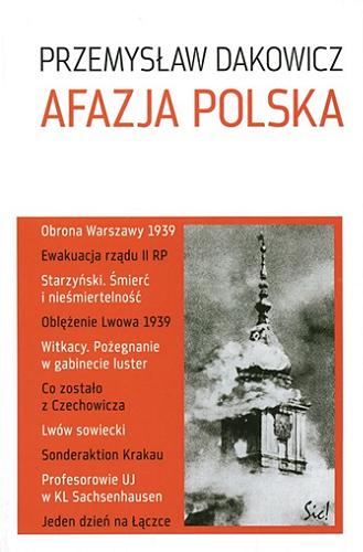 Okładka książki  Afazja polska  1