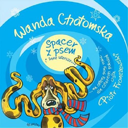 Okładka książki Spacer z psem i inne wiersze... [Dokumenty dźwiękowe] : ...na cztery pory roku, dla czterech pokoleń / Wanda Chotomska.
