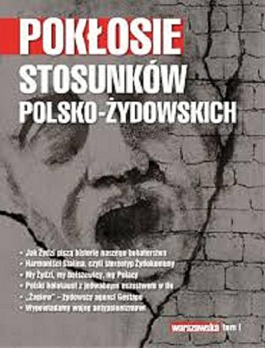 Okładka książki Pokłosie stosunków polsko-żydowskich. T. 1.