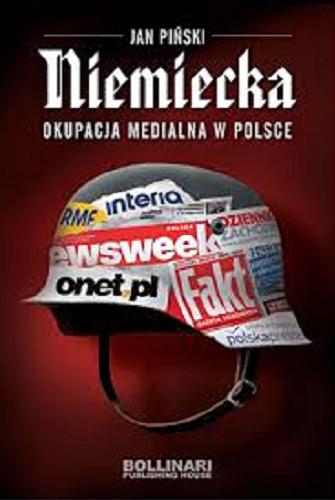 Okładka książki  Niemiecka okupacja medialna w Polsce  1