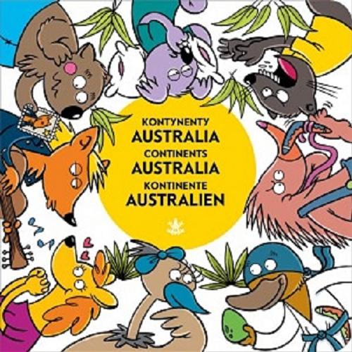 Okładka książki Australia = Australia = Australien / [illustrations Piotr Nowacki]