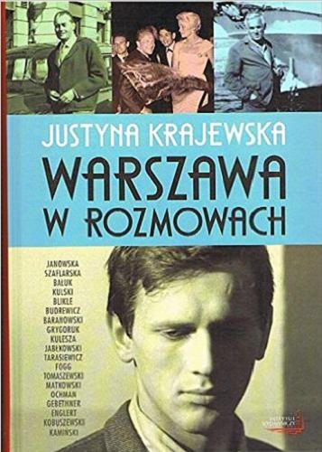 Okładka książki Warszawa w rozmowach / Justyna Krajewska.