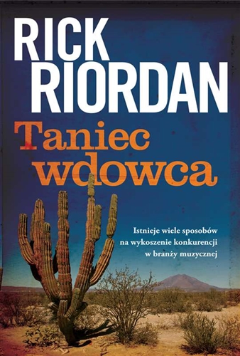 Okładka książki Taniec wdowca / Rick Riordan ; przełożył Jacek Konieczny.