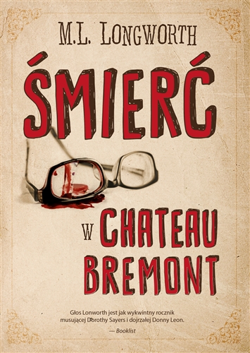 Okładka książki  Śmierć w Chateau Bremont  1