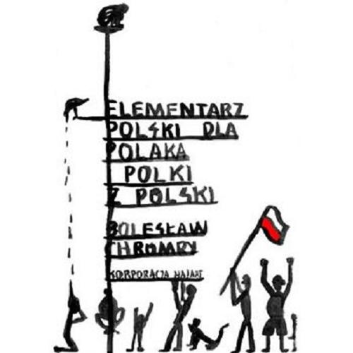 Okładka książki  Elementarz polski dla Polaka i Polki z Polski  1