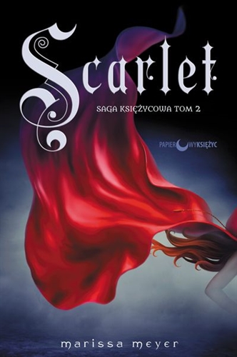 Okładka książki Scarlet / Marissa Meyer ; przełożyła Magdalena Grajcar.
