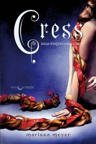 Okładka książki Cress / Marissa Meyer ; przełożyła Magdalena Grajcar.